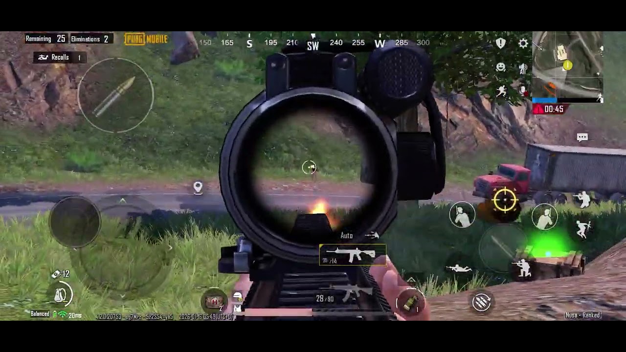 Wow!😍 NEW BEST SNIPER GAMEPLAYwith BEST LOOT with M416 + AMR SOLO vs SQUAD🔥PUBG Mobile sensitivity