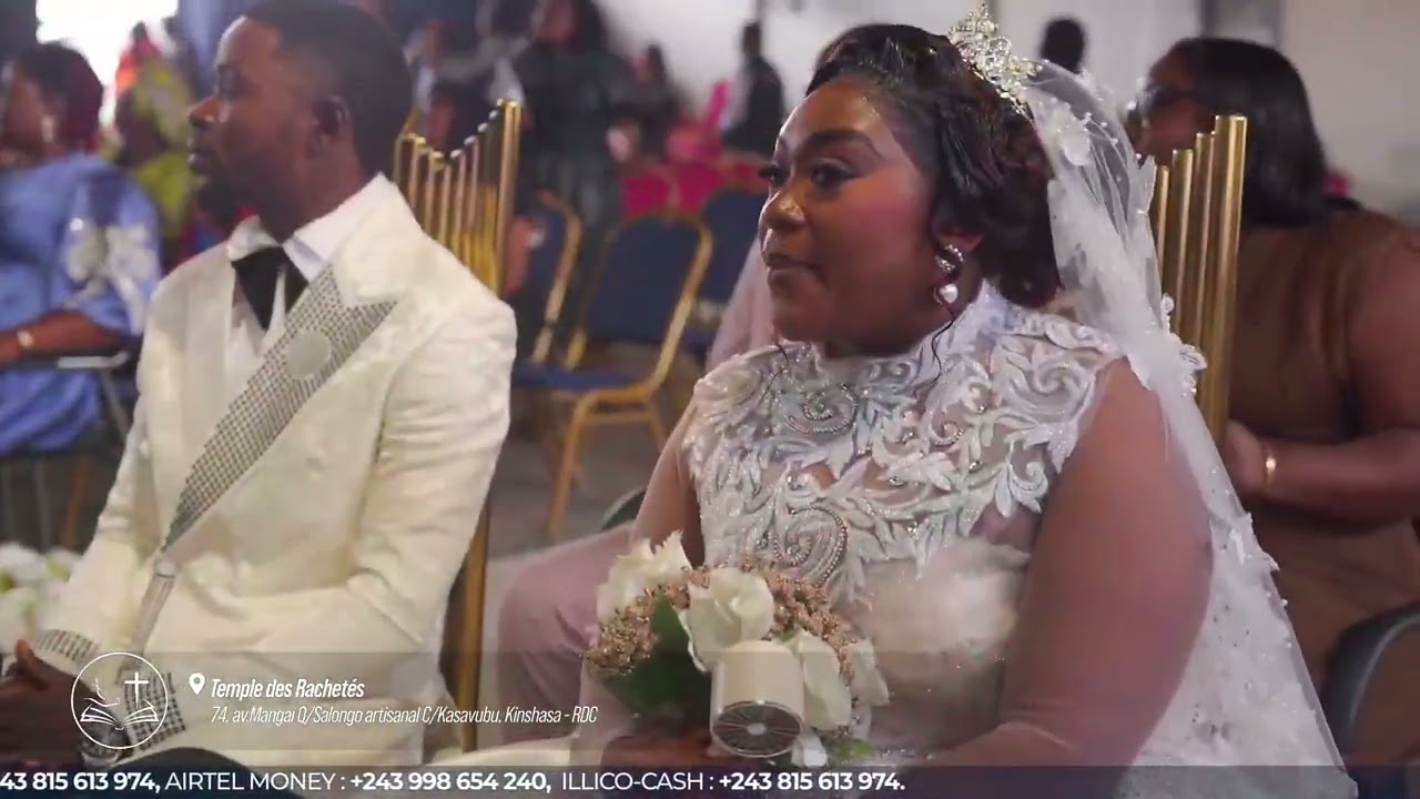 Bénediction nuptiale du couple MBAMBU & LUSHIMA  - Apôtre Christophe NGANDU