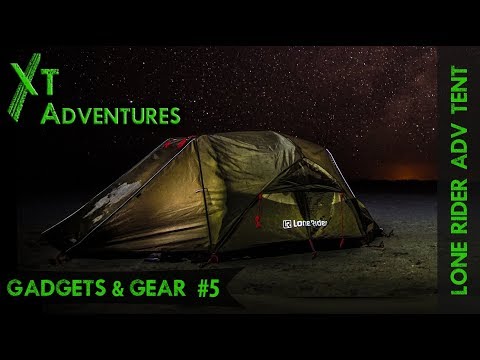 Motorcycle Adventure Tent - LoneRider ADV Tent Review / XT Adventures Gadgets & Gear #5