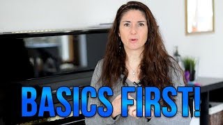 basics first you must do this before you can become a great