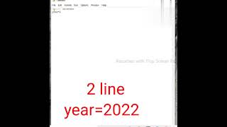 create by calendar in python programming language/#python#pythoncoding#pythonprogramming#short