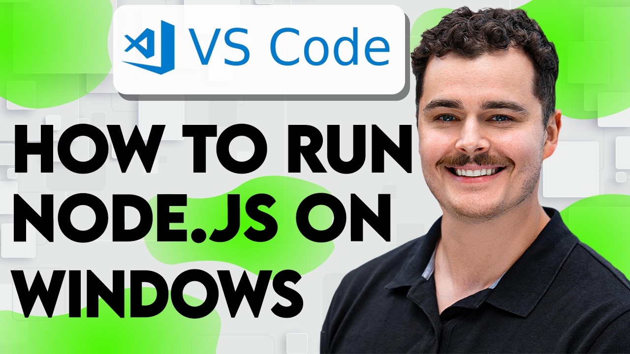 How To Run Node.Js In VS Code On Windows [2026 Guide] - YouTube
