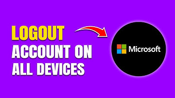 How To Sign Out Microsoft Account From All Other Devices