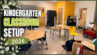 Kindergarten Classroom Set up 2026 🍃🍎