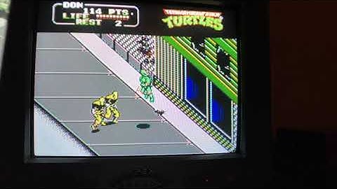 teenage mutant ninja turtles 2 the arcade game nes