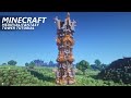 Minecraft: How to Build a Medieval Tower