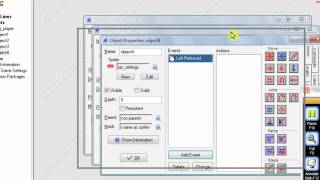 how to make a pause menu in game maker 8