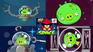 Angry Birds Space HD - All Bosses + Cutscenes (Luta dos Bosses)
