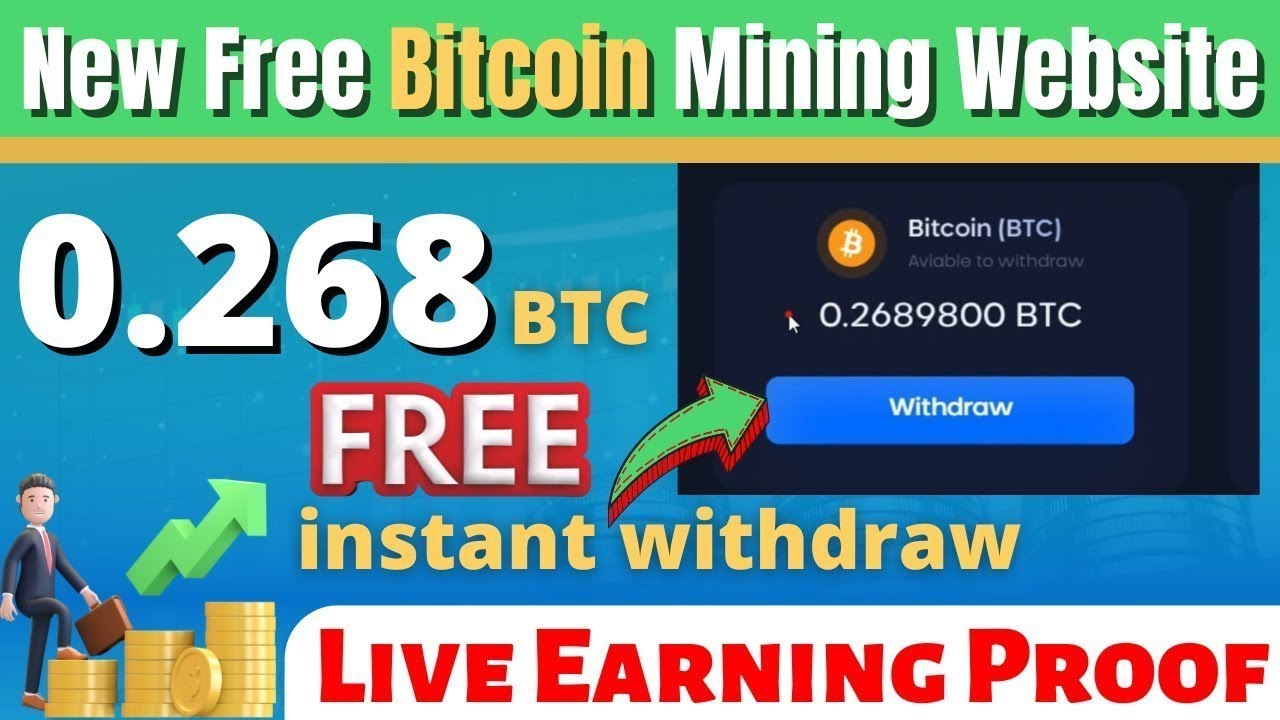 Mining one bitcoin website || New Free Cloud Mining Website || New Free ...