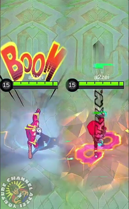 MLBB Chou S.T.U.N. VS Thunderfist Skin Comparison in 1 Minute #Shorts
