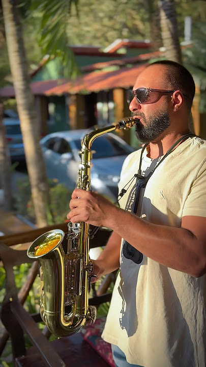 Música e natureza Junção perfeita | It must have been love 🎷 #musica #saxophone