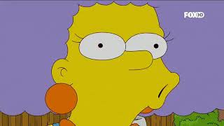 Homer mão de tesoura