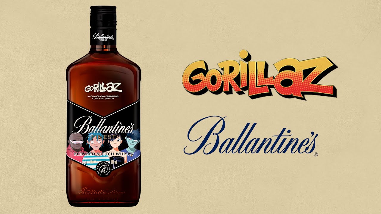 Gorillaz x Ballantine's