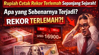 Rupiah Hits Record Lowest Value in History! What Really Happened?