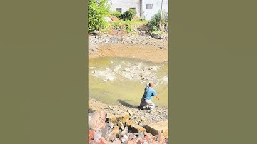 Cast Net Fishing: A traditional and efficient method of catching fish with a thrown net