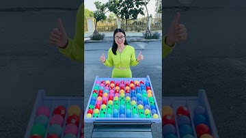 Puzzle sorting ball game challenging game board 11x10 level 148