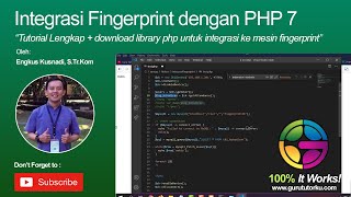 Integrasi Fingerprint dengan PHP 7 dan Download ZkLibrary screenshot 3