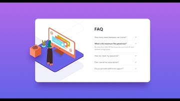 FAQ Accordian Made with HTML, CSS & JS | Front End Mentor
