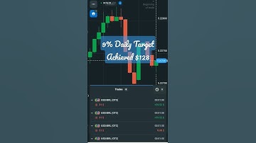 Day 26 - 9% Daily Target Achieved $128 #binarytrading #quotex #trading #binary #overtrading #profits