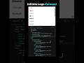 Infinite Logo Carousel using HTML CSS 🔥 | Smooth Auto Scroll Animation