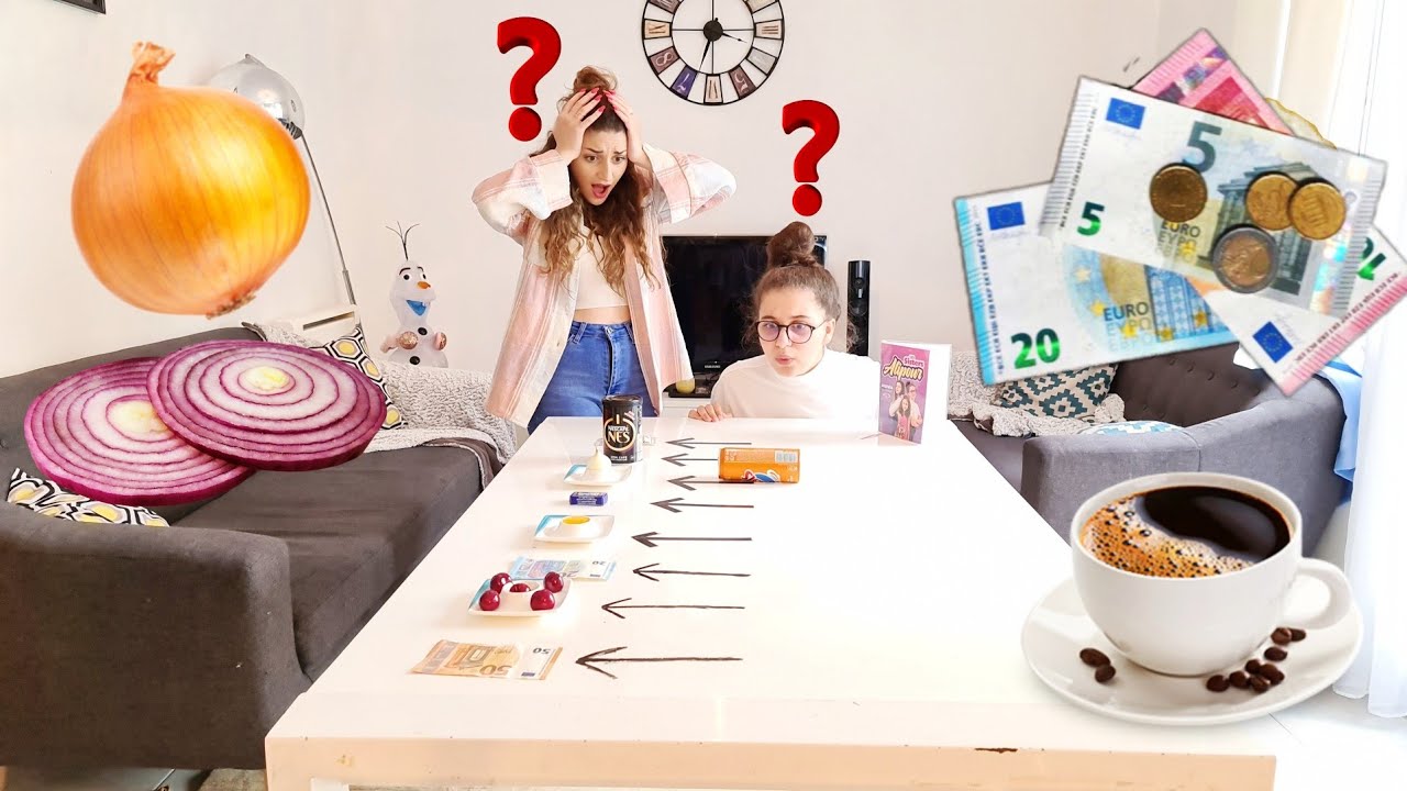 QUI VA MANGER L’OIGNON? QUI VA GAGNER DE L’ARGENT? Challenge canette