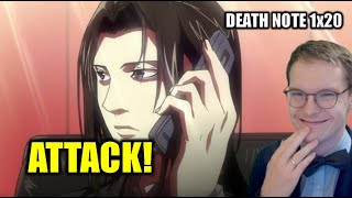 MORE EVIL COMPANY FUN! || PHYSICS EDUCATOR watches DEATH NOTE 1x20 - BLIND REACT-ANALYSIS