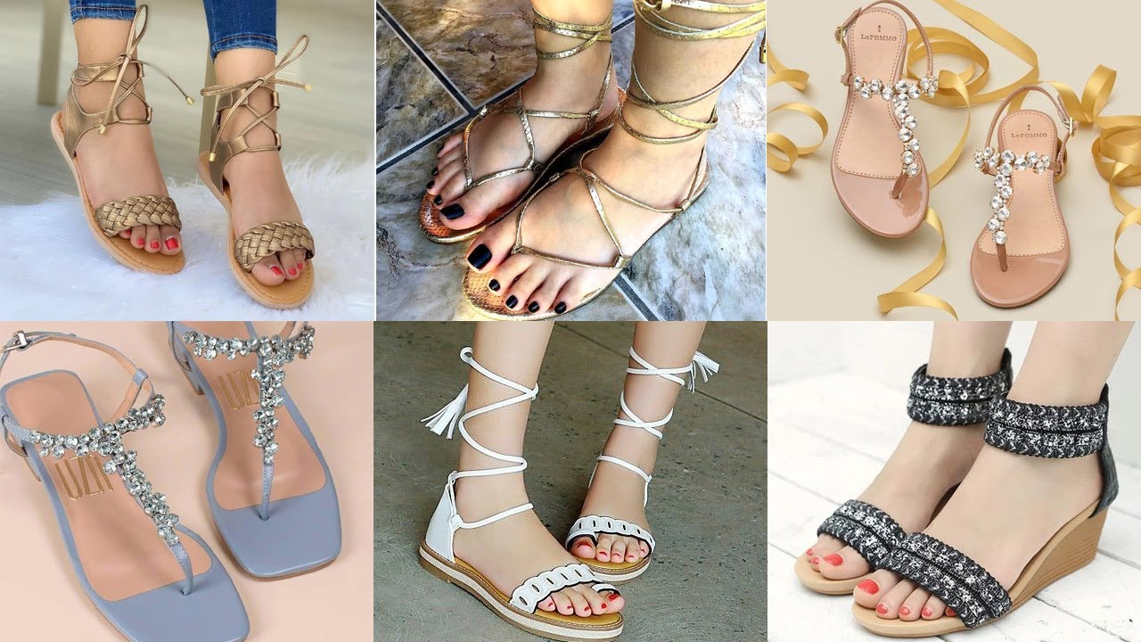 Comfortable Sandals For Women Ladies Footwear Party Wear Sandals Wedge Sandals