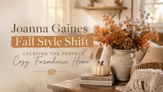 🍂 Joanna Gaines Fall Style Shift | Creating the Perfect Cozy Farmhouse Home
