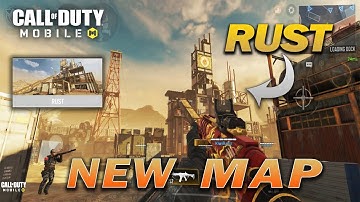 *NEW* RUST MAP GAMEPLAY on Call Of Duty: mobile!!