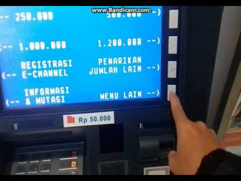 Cara mudah membeli Pulsa Telkomsel dan Indosat melalui Mesin ATM #atm #belipulsa #bni.. 