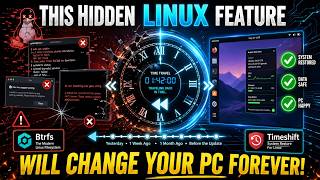 This Hidden Linux Feature Will Change Your PC Forever (Btrfs Snapshots   Timeshift Tutorial)