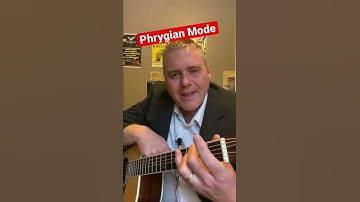 Phrygian Mode Scale On Guitar. #shorts