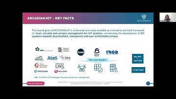 Introduction to the ARCADIAN IoT framework