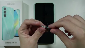 Samsung Galaxy A16 5G: Kan ik 2 simkaarten en een microSD-kaart tegelijkertijd gebruiken?