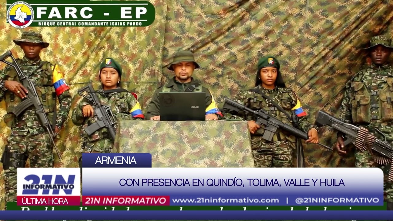 LAS FARC ANUNCIA CREACIÓN DE UN NUEVO BLOQUE ARMADO