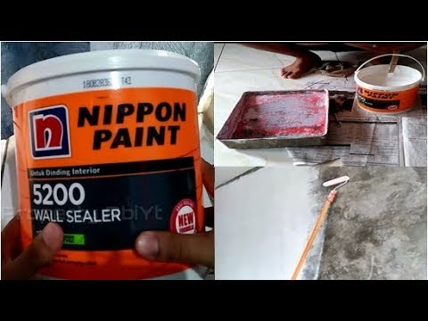Cara Ngecat Tembok  dengan Cat Dasar Tembok Nippon Paint  