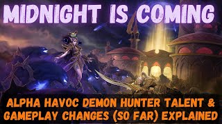 картинка: Midnight Alpha | Информация о Havoc Demon Hunter | Что меняется?