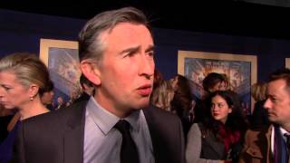 Night At The Museum Secret Of The Tomb Steve Coogan Octavius Premiere Interview Screenslam