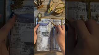 Vintage Journal: Oceans, Mermaids and Whales #asmr #aesthetic #shorts