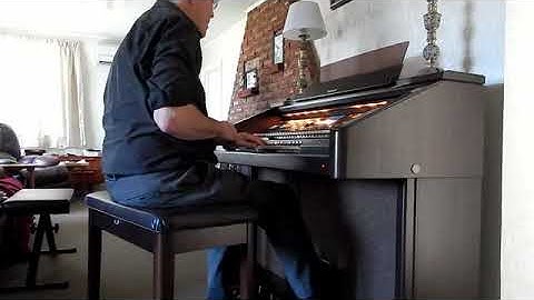 A Quick Test of my Technics GA3 Organ After A Major Reset