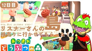 【12日目】リスナーの島に株売りに行ったぞ！【あつまれどうぶつの森】