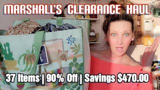 Marshalls CLEARNCE Haul| Retail Over $500| Paid Under $50| Amazing Savings by Jennifer Mowan5 5,187 views 1 month ago 12 minutes, 14 seconds