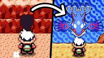 Pokemon Emerald but the map is ENTIRELY RANDOM