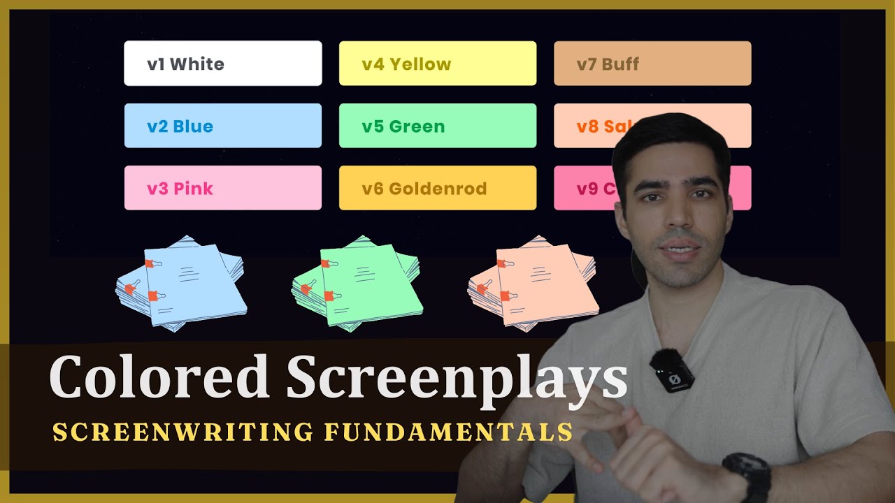 What are Colored Screenplays? - YouTube