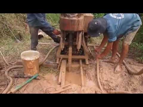 Video Hoạt động của máy khoan khảo sát địa chất - youtube