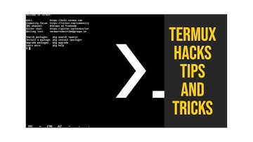Termux Hacks Tips and Tricks - Episode 1 - 2019| HackiTechzz