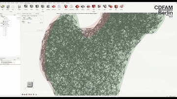 Stochastic lattice infill using Altair Inspire Implicit functionality, CDFAM- Berlin 2024