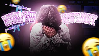 35,000.0000 UC Crate Opening for new PMGC Scar-L 😭 | I Already Cried 😔| PUBG Mobile 😔