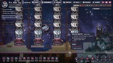Oxygen Not Included on Badlands ep 12 Liquid Hydrogen rocket time