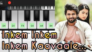 Inkem Inkem Notes amp Chords Gopi Sundar Vijay Deverakonda Geetha Govindham Rashmika 157